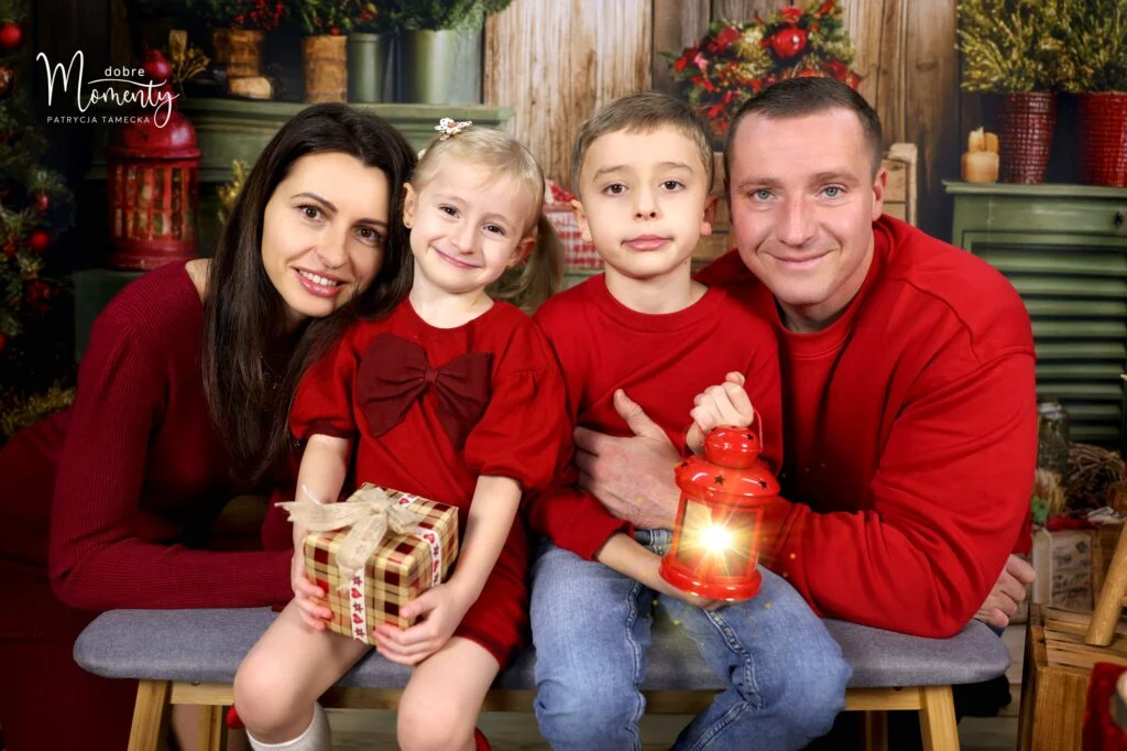 Sesje bożonarodzeniowe - fotografia z sesji